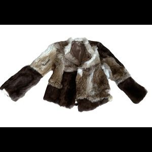 One of a kind fur coat, very comfy
